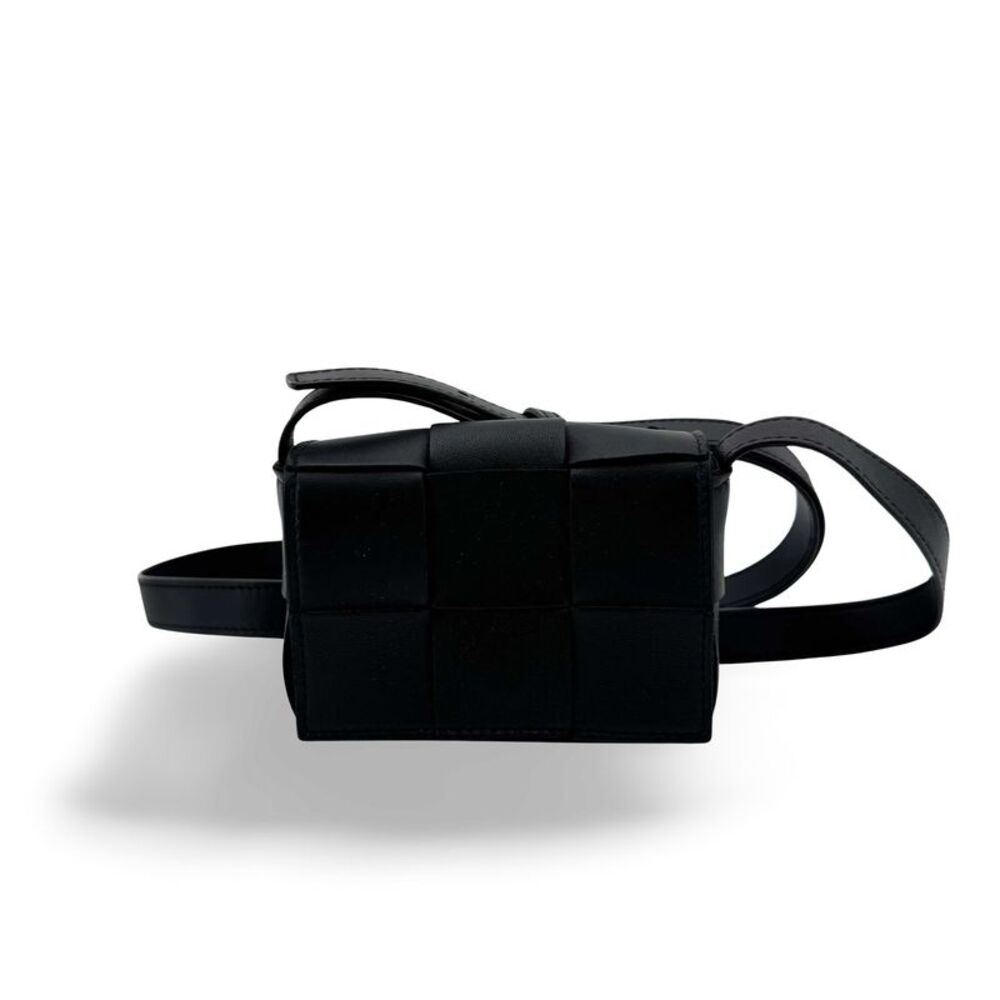 Bottega Veneta Mini Cassette Belt Bag Black